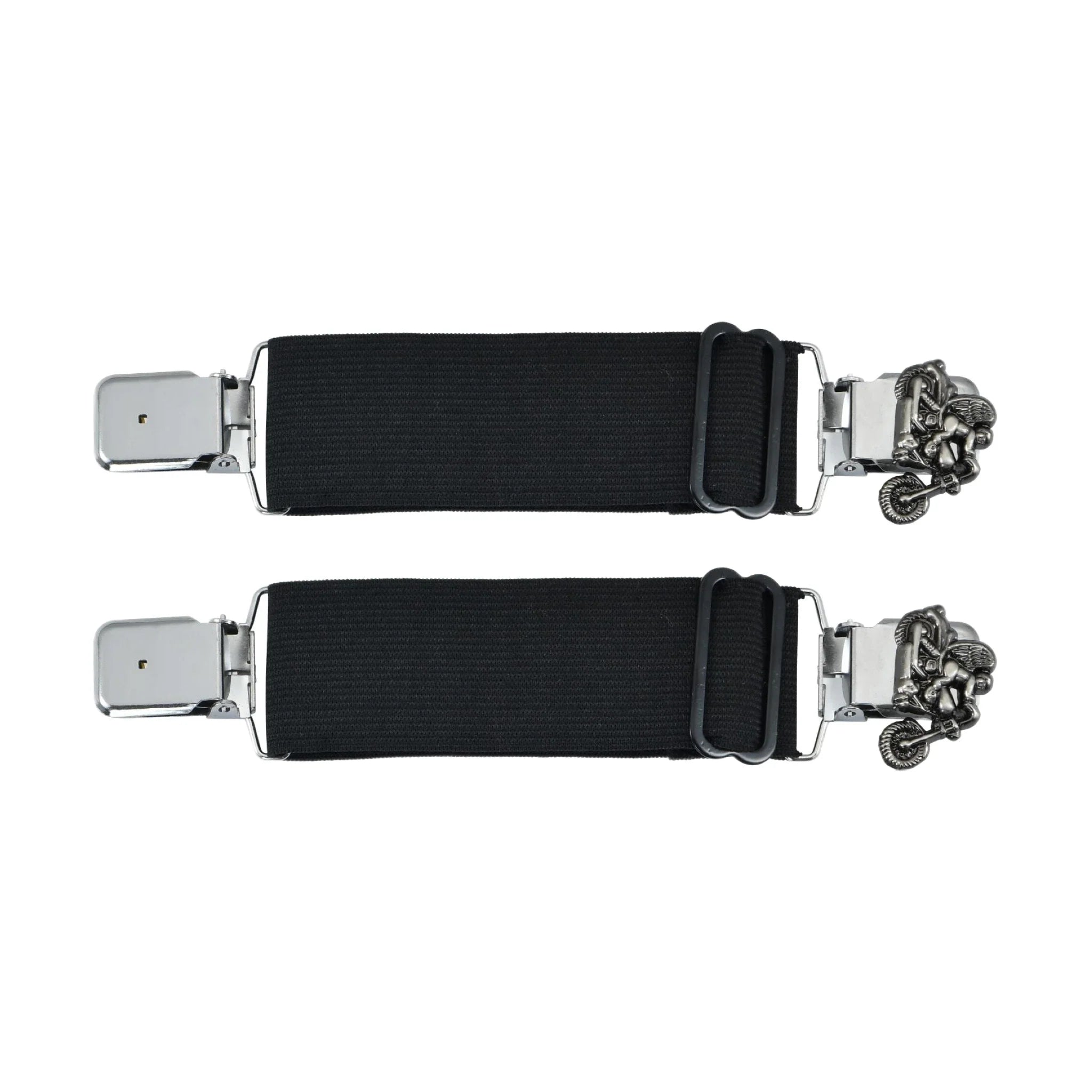 Angel with Biker Silver Boot Clip - Image 2