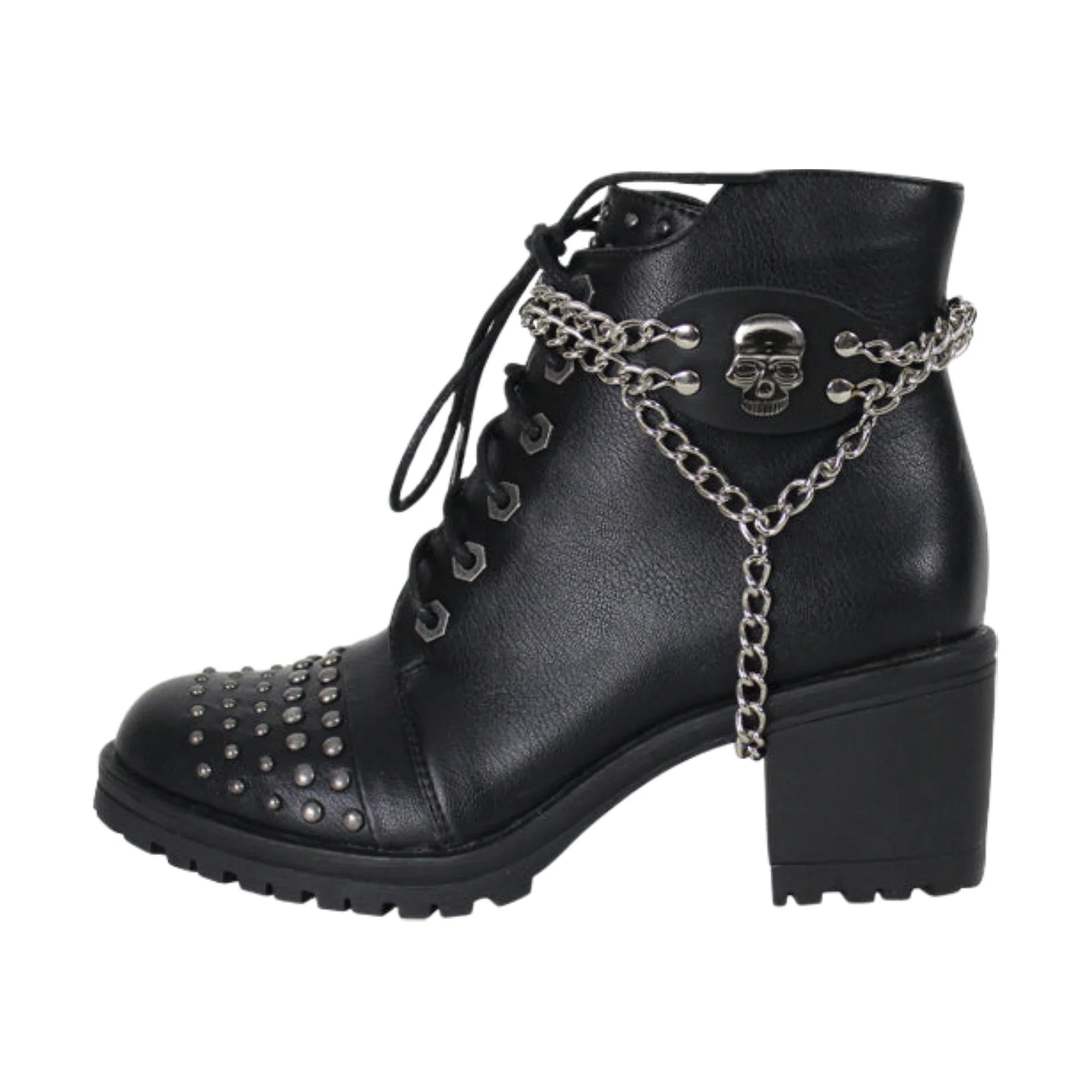 Chrome Skull Boot Chain - Image 2