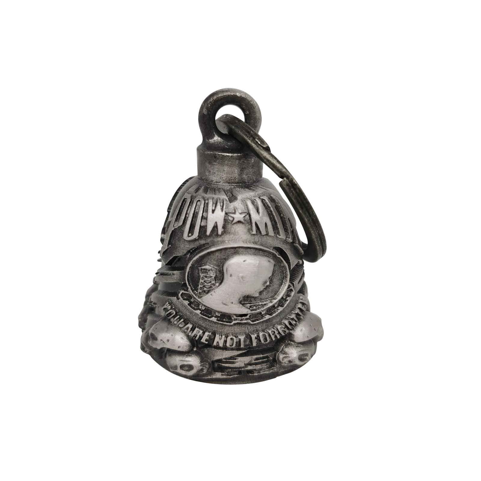 Motorcycle Good Luck Bell Dream Apparel Flag 3D Magnesium Alloy 1.7 Inch - Image 2
