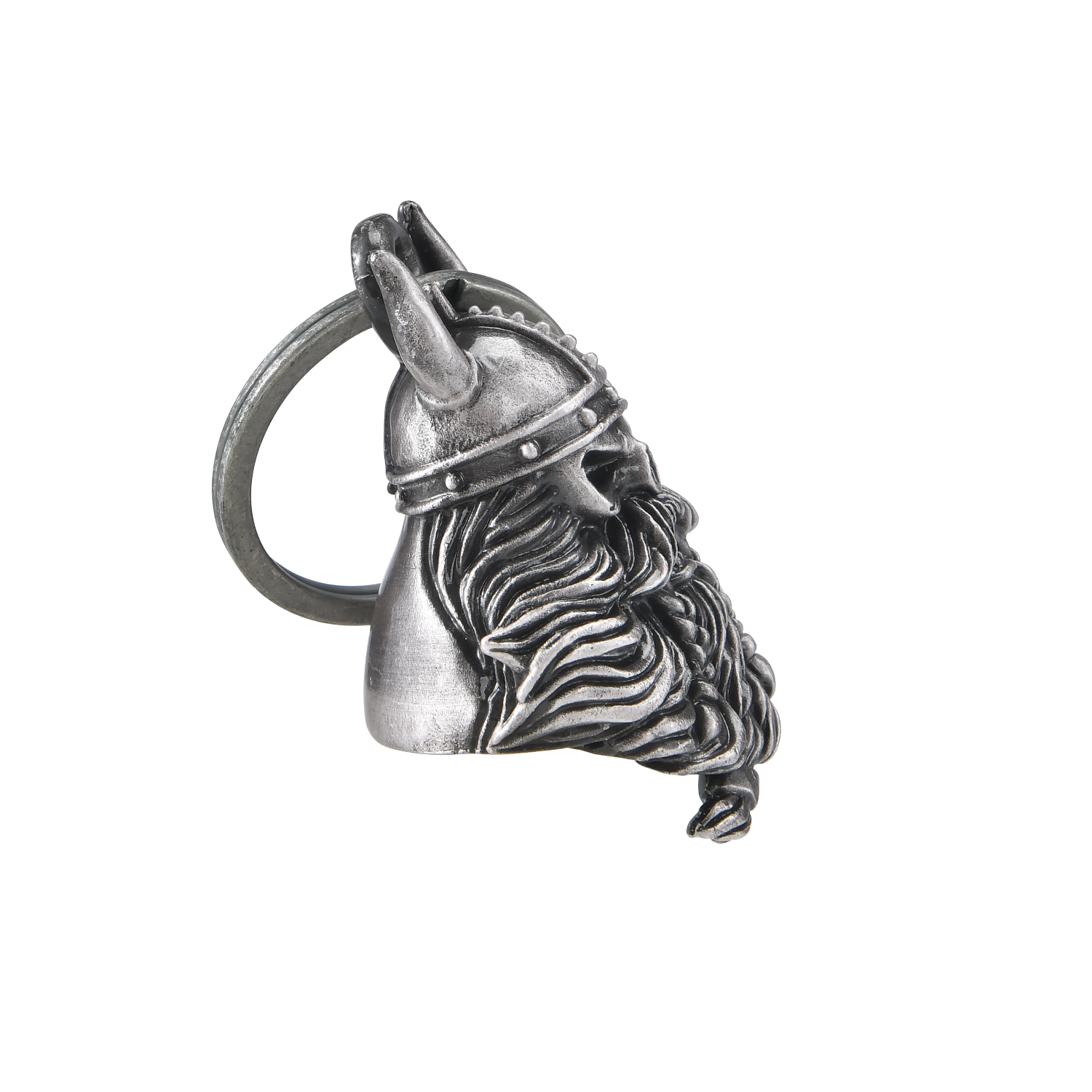 Motorcycle Spirit Bell Dream Apparel Viking Helmet Beard Skull 3D Zinc Alloy - Image 3