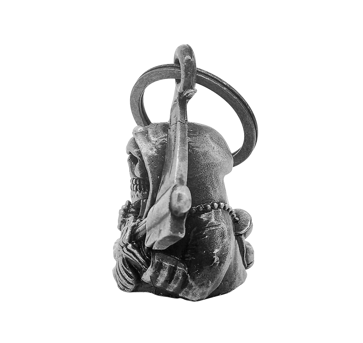 Grim Reaper Motorcycle Bell Dream Apparel 3D Magnesium Alloy Good Luck Charm - Image 3