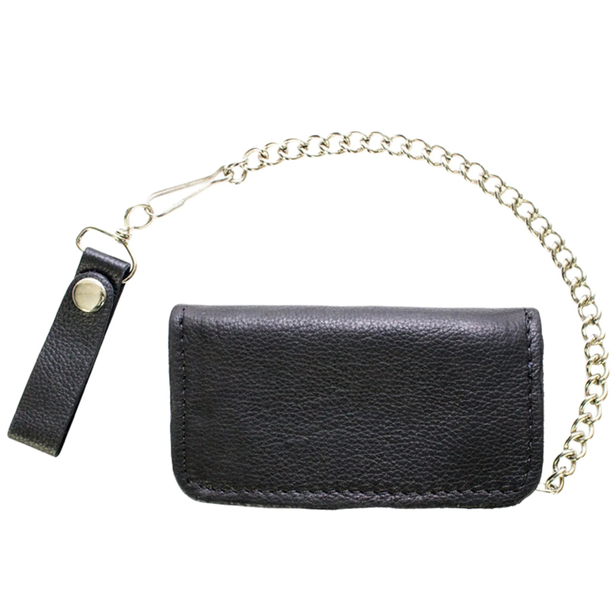 Biker Bifold Chain Wallet Heavy Duty Premium Leather - Image 3