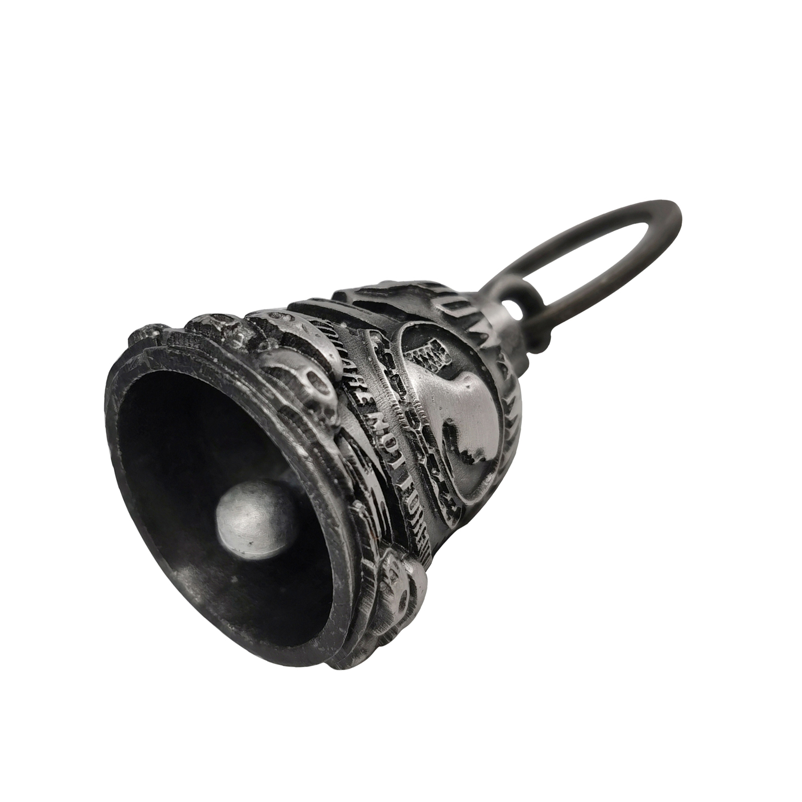 Motorcycle Good Luck Bell Dream Apparel Flag 3D Magnesium Alloy 1.7 Inch - Image 3