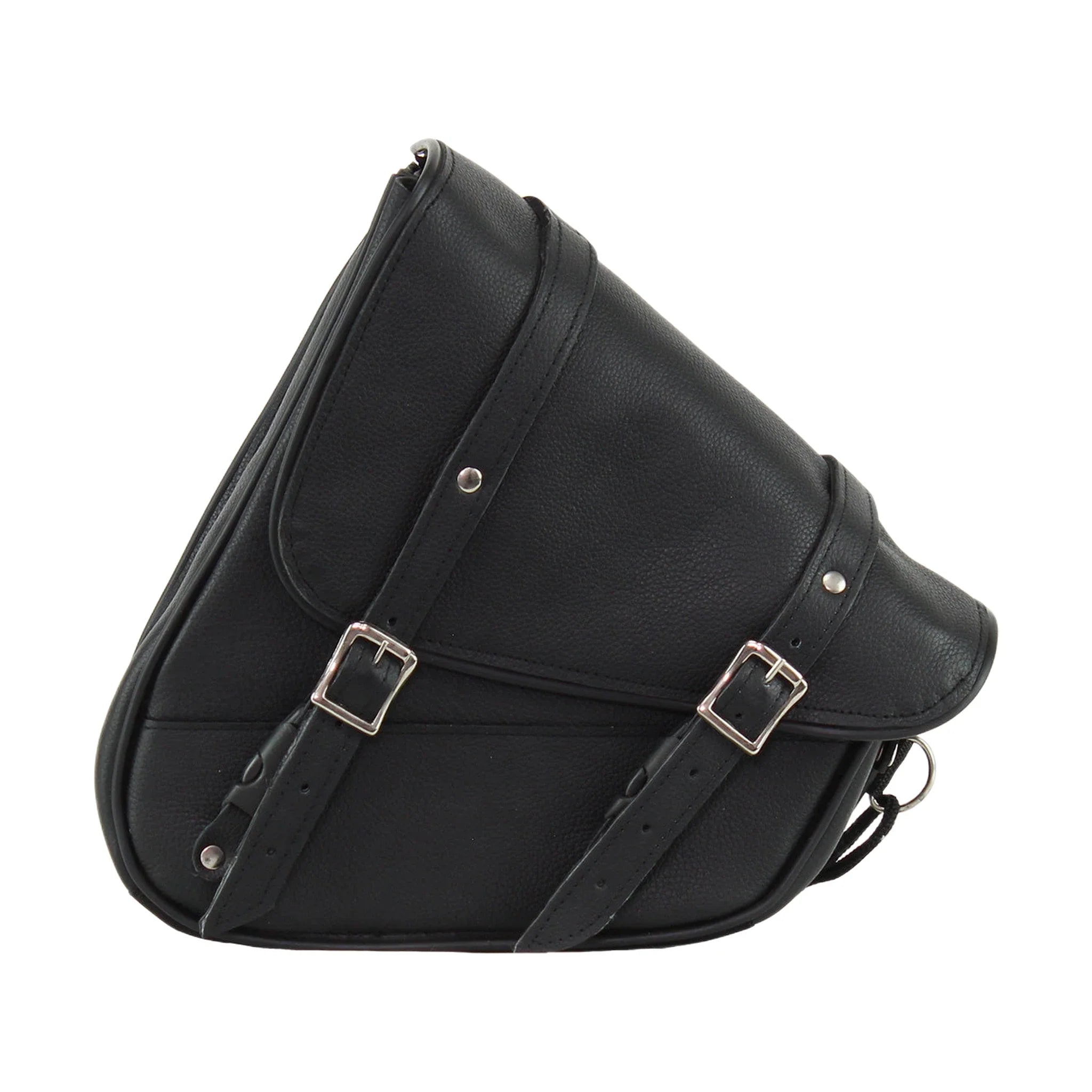 Leather Solo Swing Arm Bag Left Side - Image 3