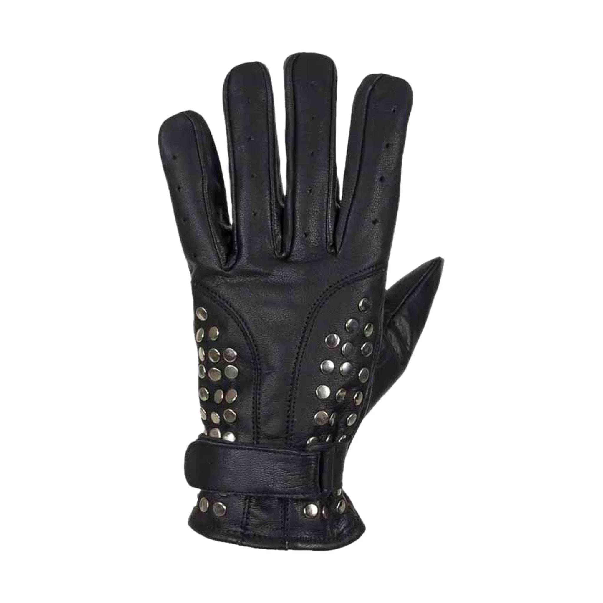 Men's Studded Full Finger Gloves - Image 3