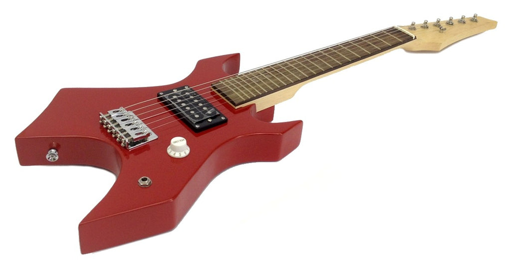 ELECTRIC GUITAR - RED 31" Small Kids Childrens MINI Rock Heavy Metal - Image 3