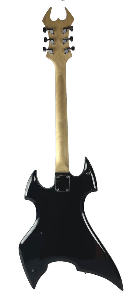 43 Inch Heavy Metal Electric Guitar 24-Fret Humbuckers Maple and Rosewood - Image 3