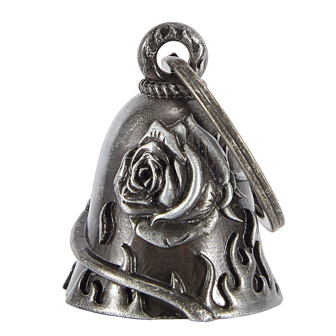 Motorcycle Bell Dream Apparel Middle Finger Rose 3D Zinc Alloy Good Luck - Image 4