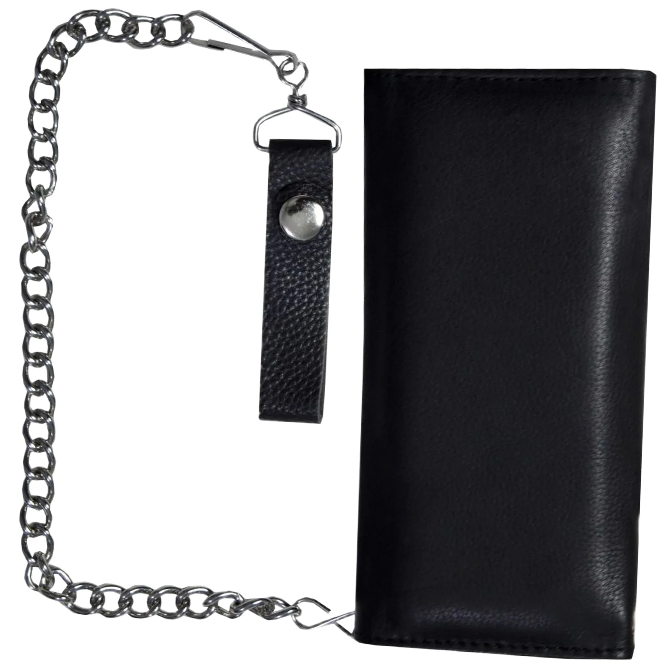 Dream Apparel Heavy Duty Biker Bifold Chain Wallet Credit Card Slots - Image 4