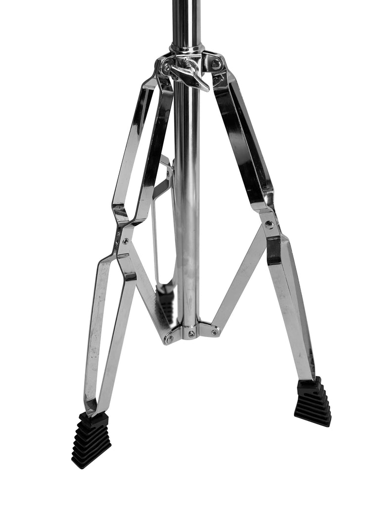 Zenison Heavy Suty Bongo Stand Double Braced Adjustable 4' Bongo Stand Chrome - Image 4