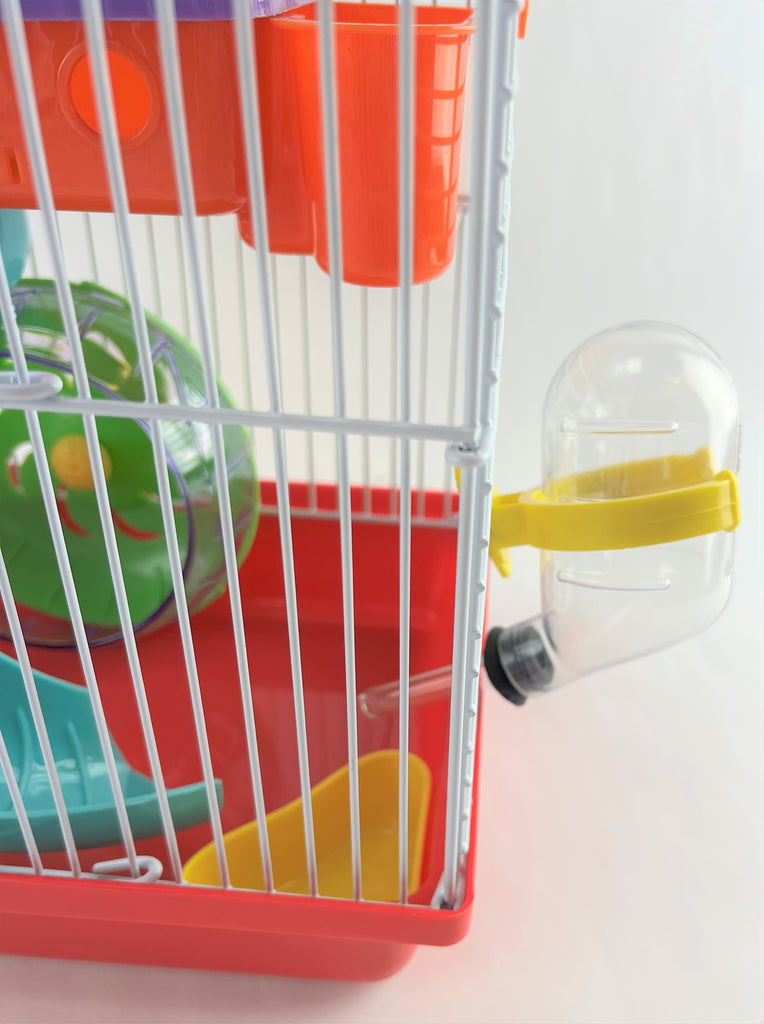 Hamster Small Rodent Cage Habitat Playhouse Gerbil Mouse Mice + Accessories New - Image 4