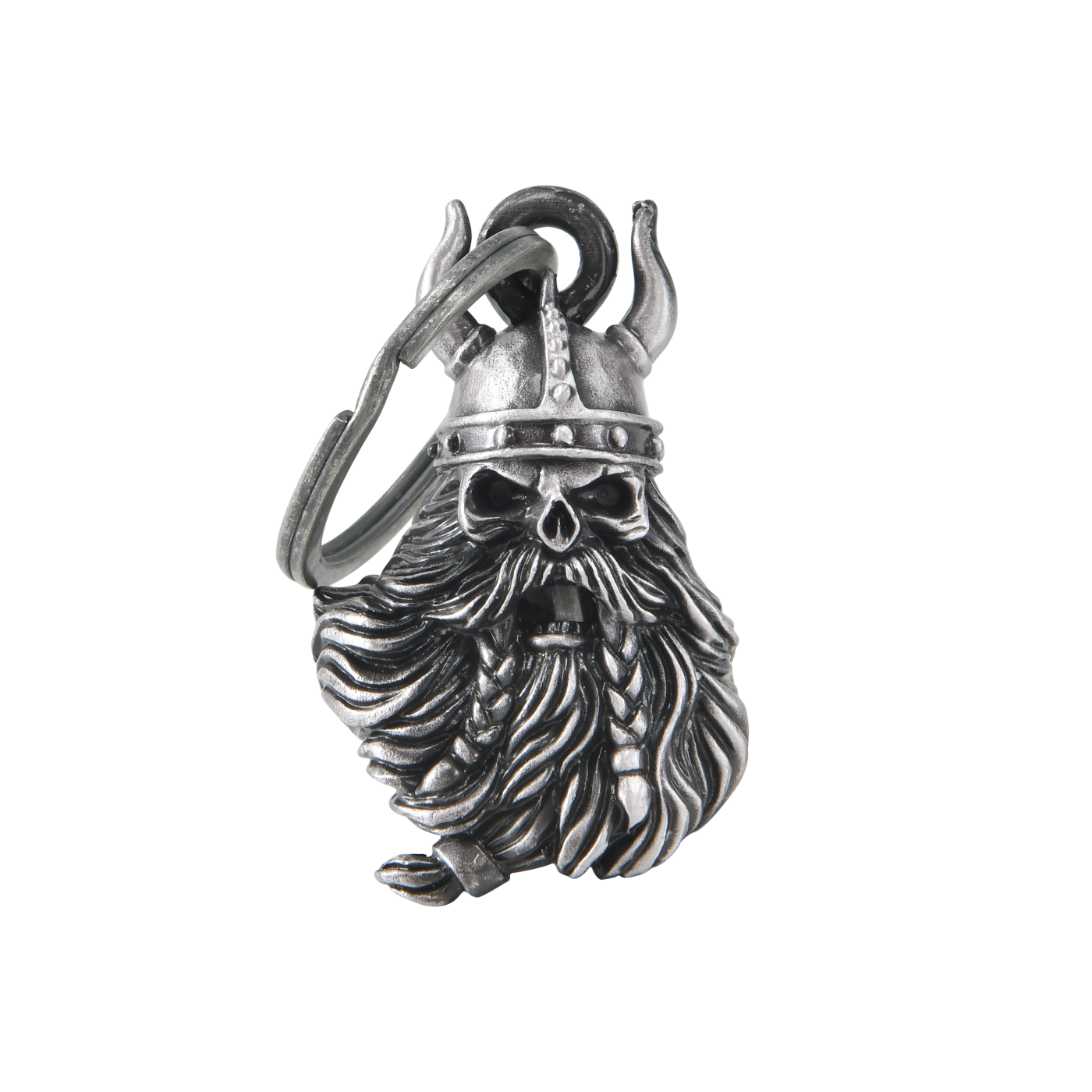 Motorcycle Spirit Bell Dream Apparel Viking Helmet Beard Skull 3D Zinc Alloy - Image 5