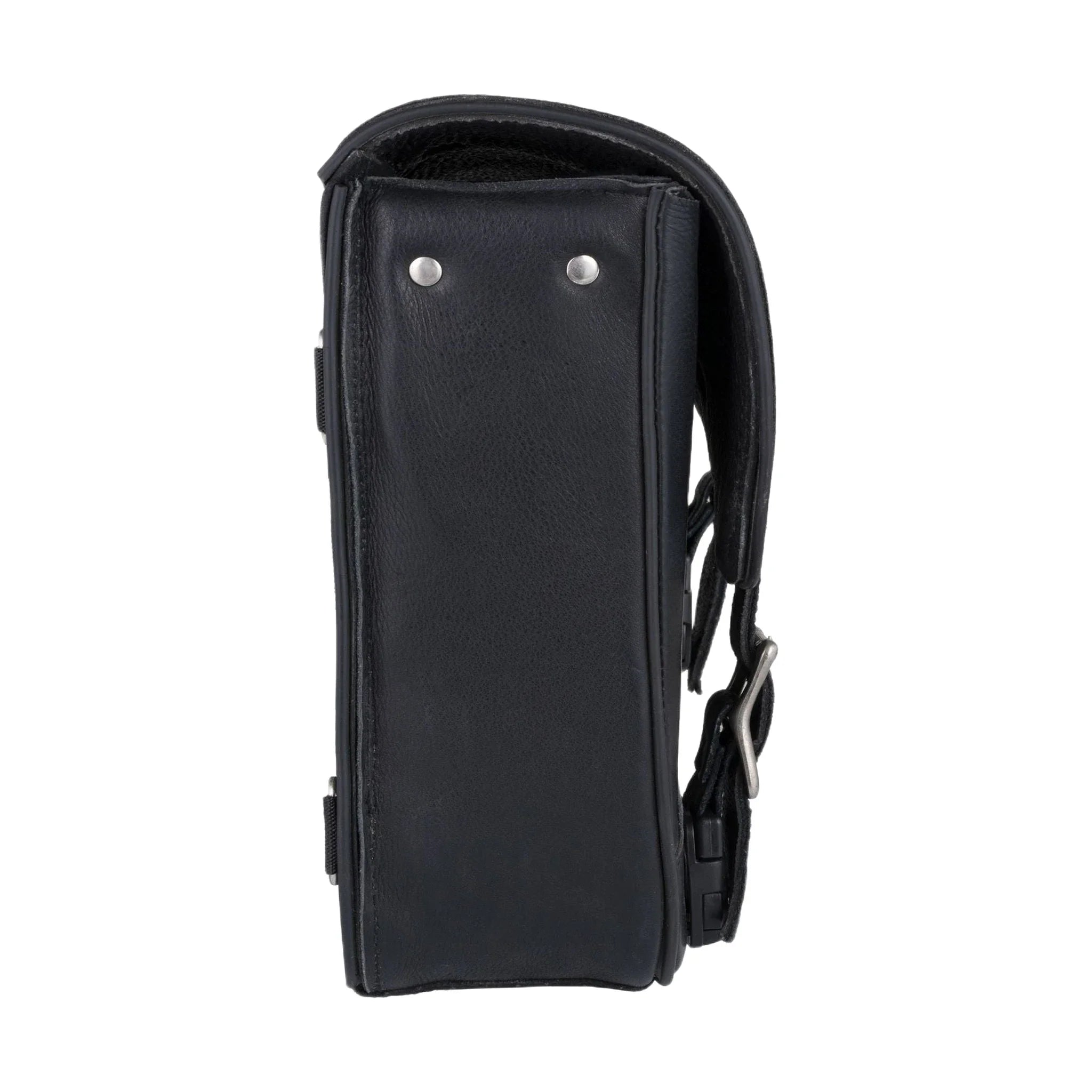 Leather Solo Swing Arm Bag Left Side - Image 5