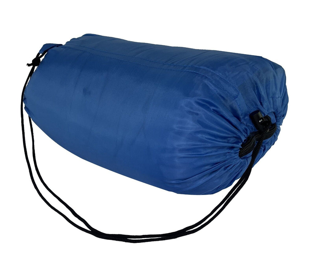 Mummy Sleeping Bag 7' Thick Comfortable Camping Backpacking Sleep Sack, 20F Blue - Image 5