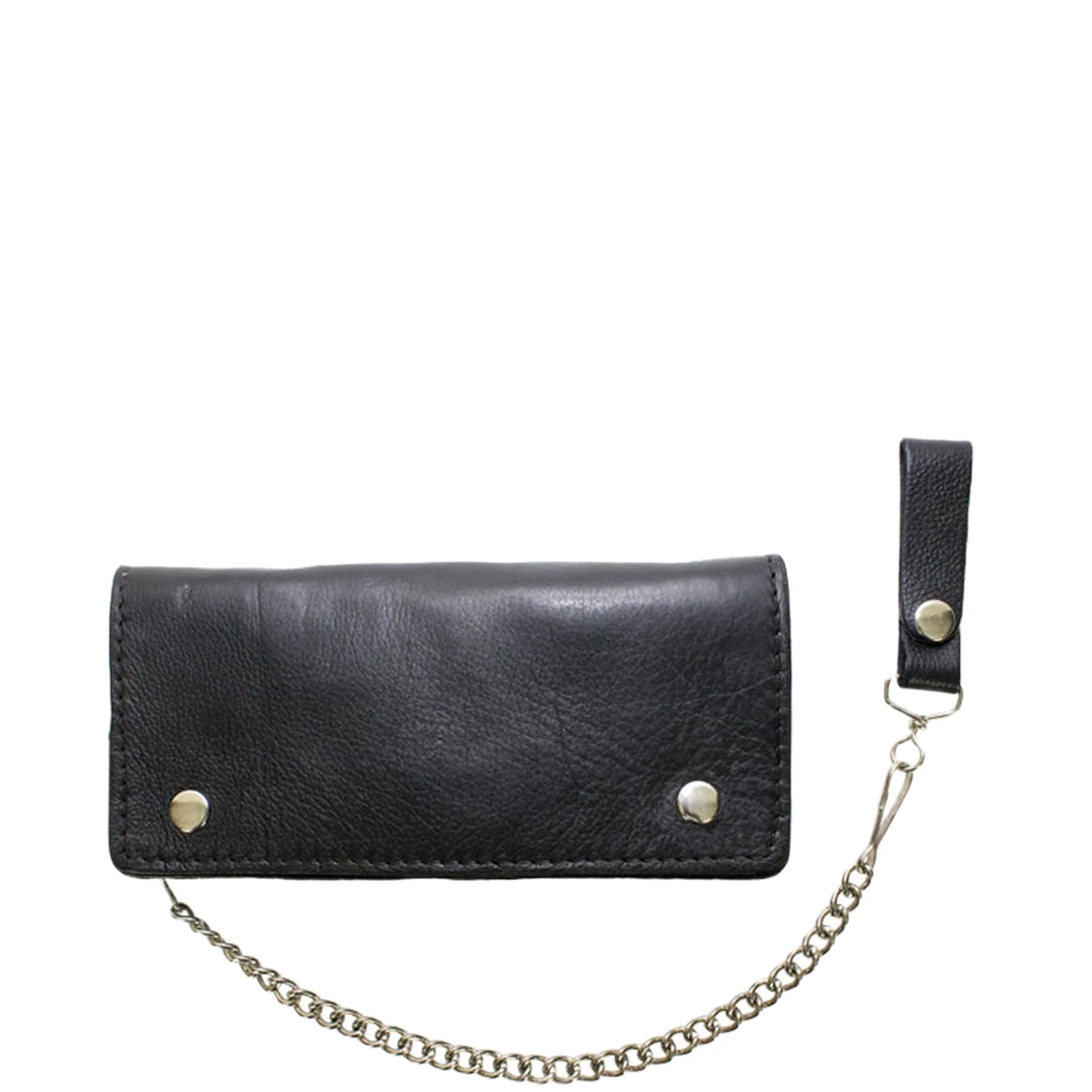 Men's Black 3 Component Naked Cowhide Leather Wallet - Image 6