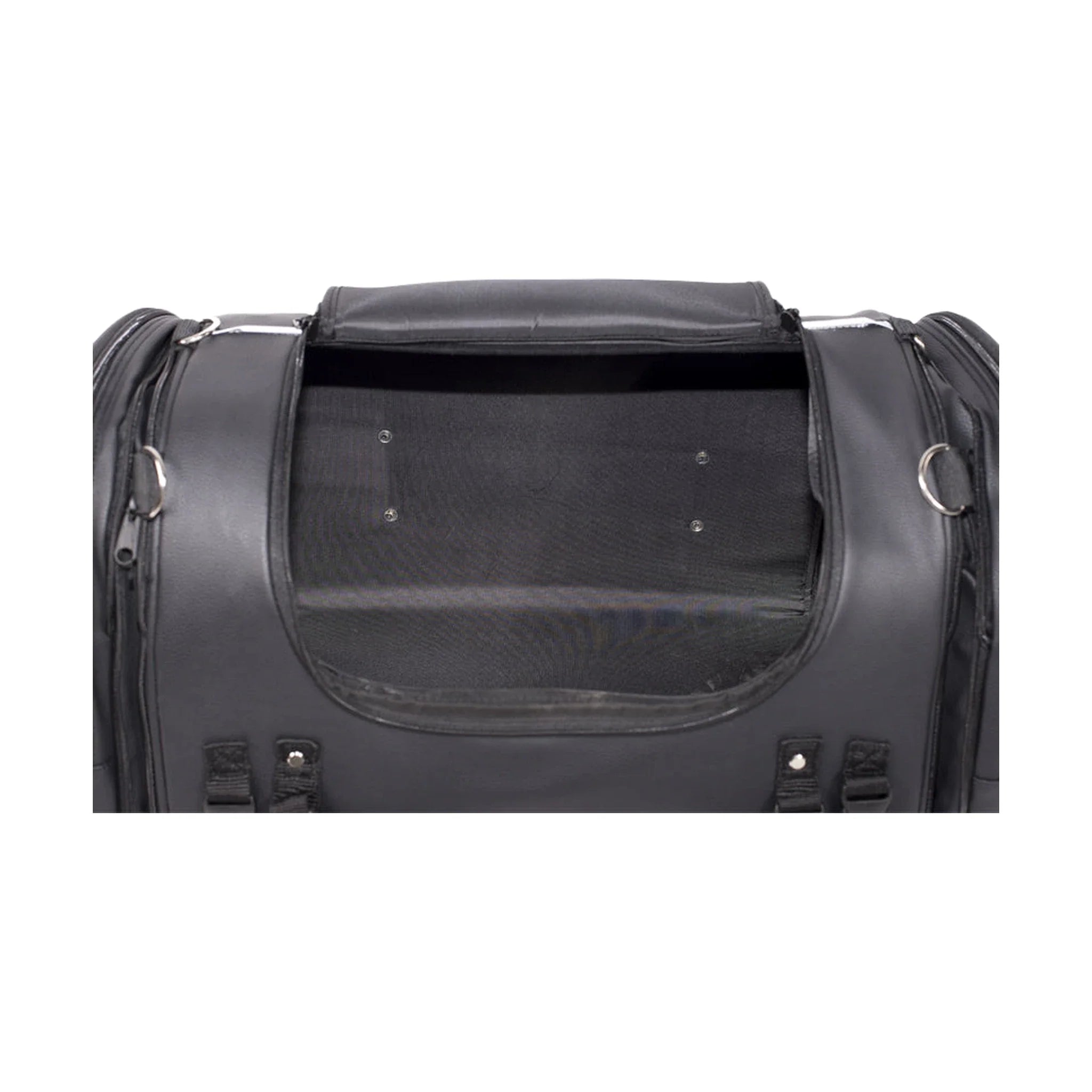 Motorcycle Sissy Bar Bag / Trunk With Skull - Image 6