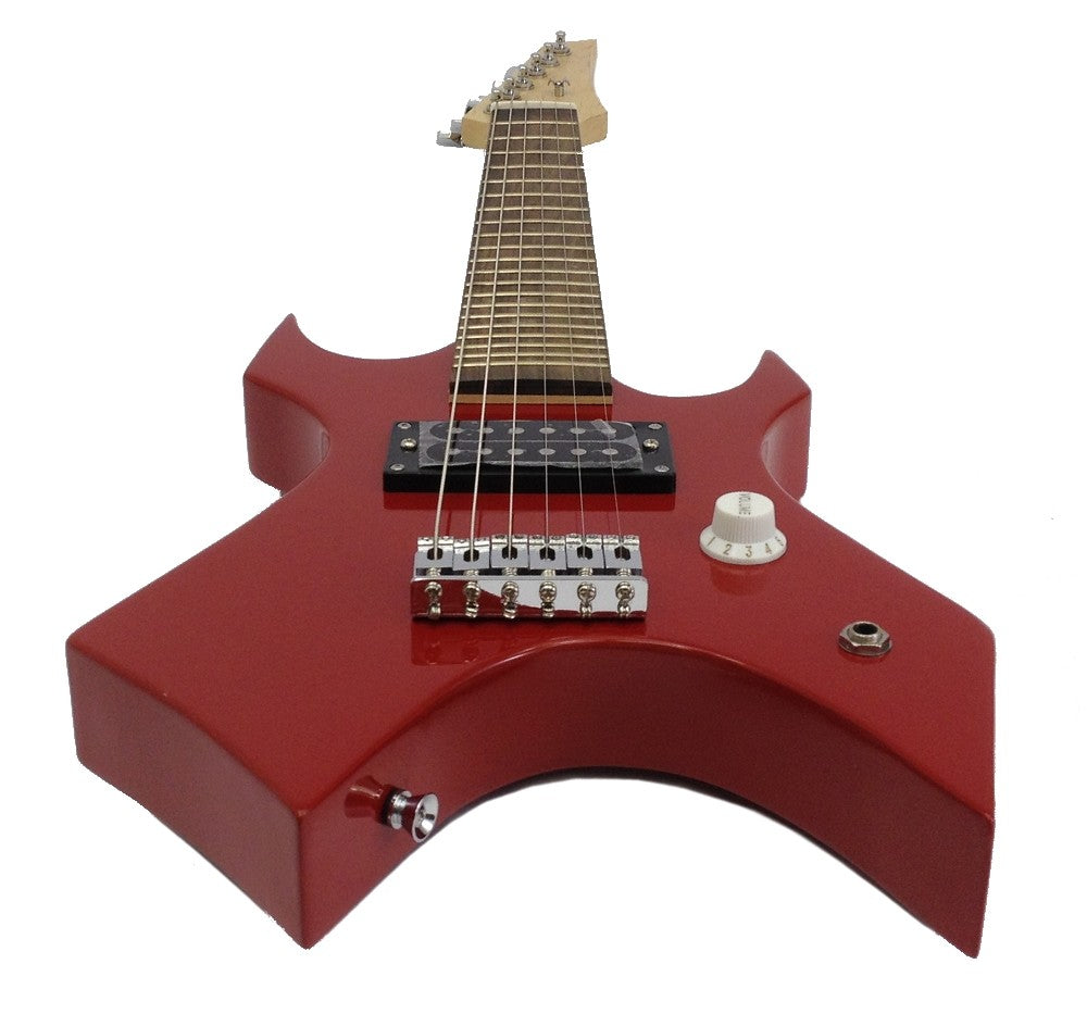 ELECTRIC GUITAR - RED 31" Small Kids Childrens MINI Rock Heavy Metal - Image 6