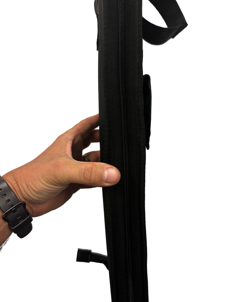 Zenison Padded Drumstick Bag Black Carry Strap Outer Compartment Holds 7 Pairs - Image 6