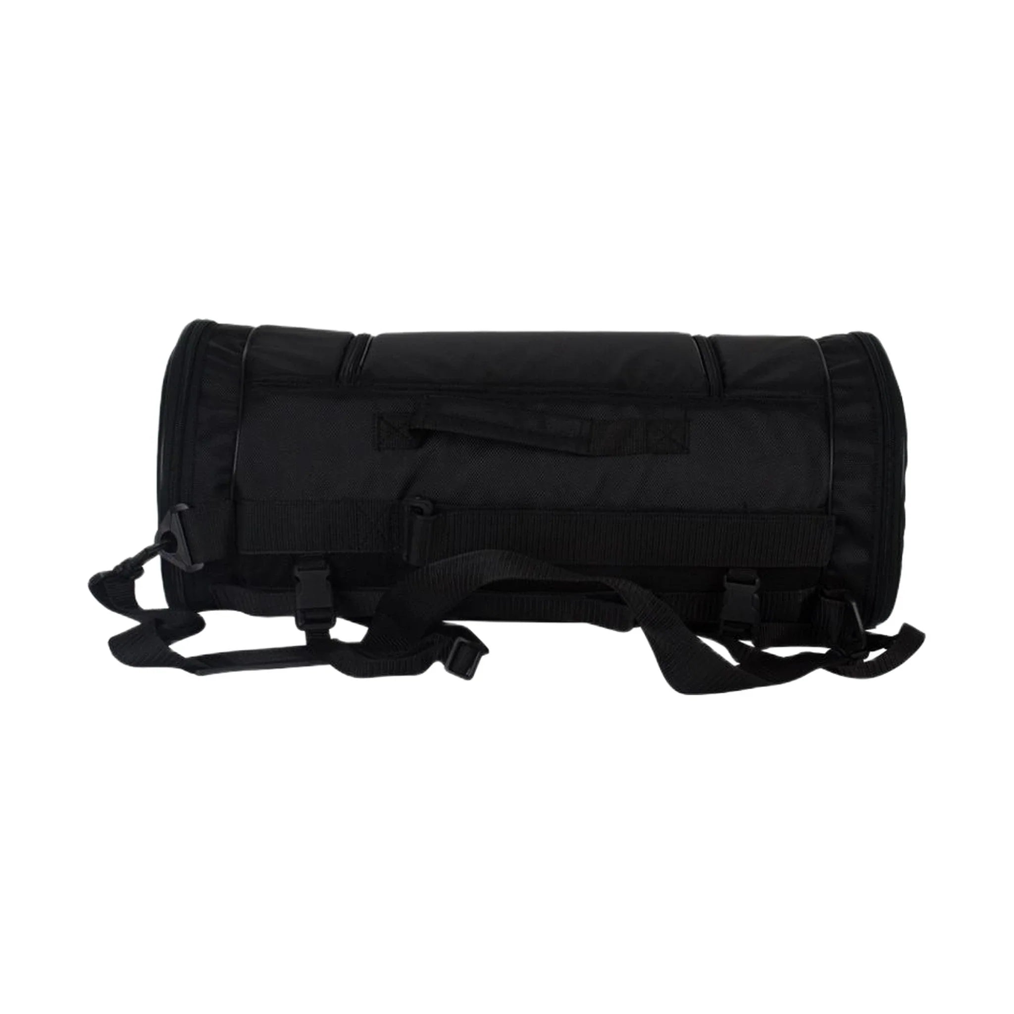 Black Triple Compartment Sissybar Bag - Image 7
