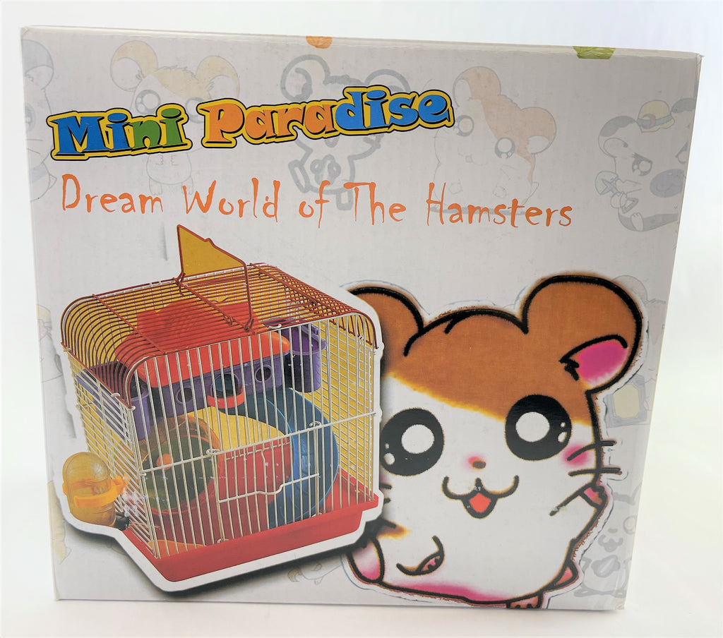 Hamster Small Rodent Cage Habitat Playhouse Gerbil Mouse Mice + Accessories New - Image 7