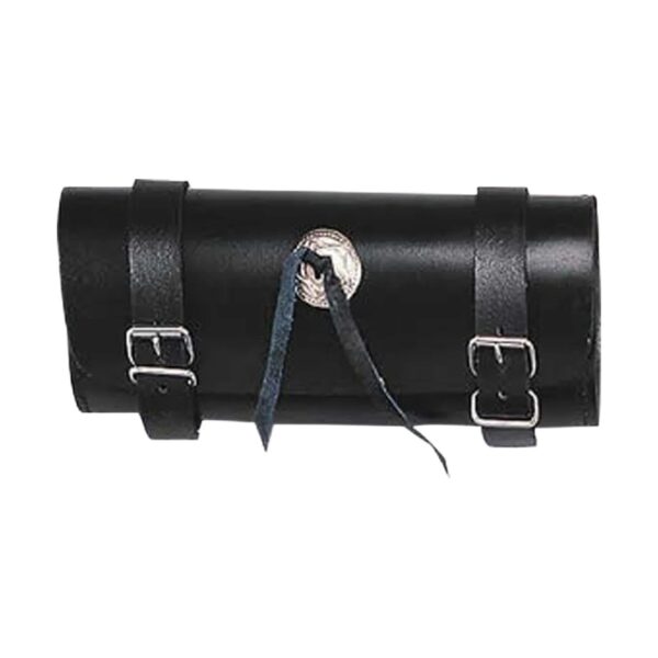 10" PVC Motorcycle Tool Bag With Concho