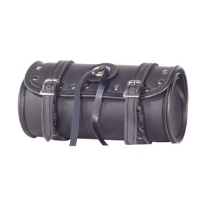 Dream Apparel 12" PVC Motorcycle Tool Bag With Shiny Studs & Concho