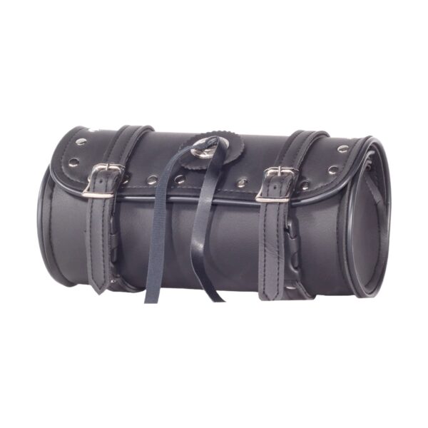 Dream Apparel 12" PVC Motorcycle Tool Bag With Shiny Studs & Concho
