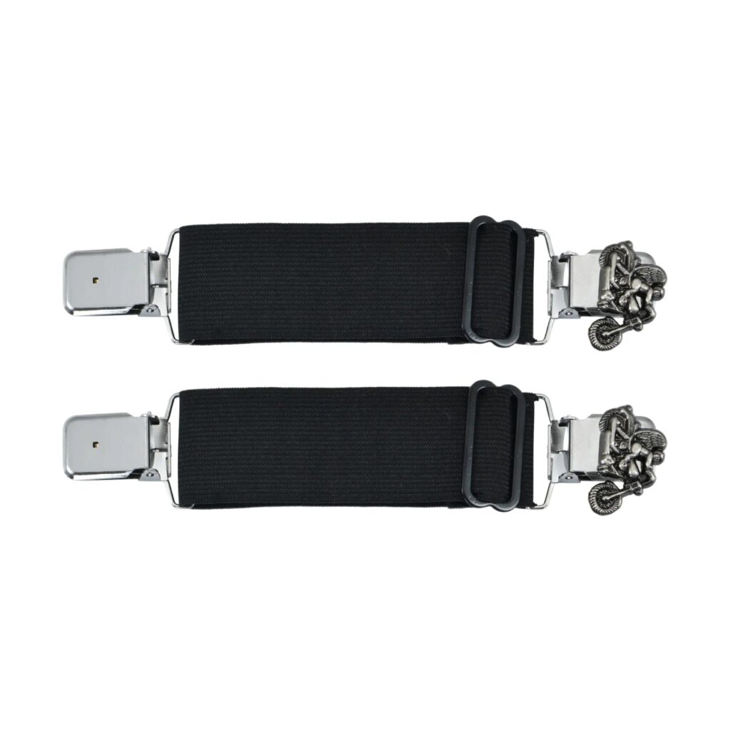 Angel with Biker Silver Boot Clip