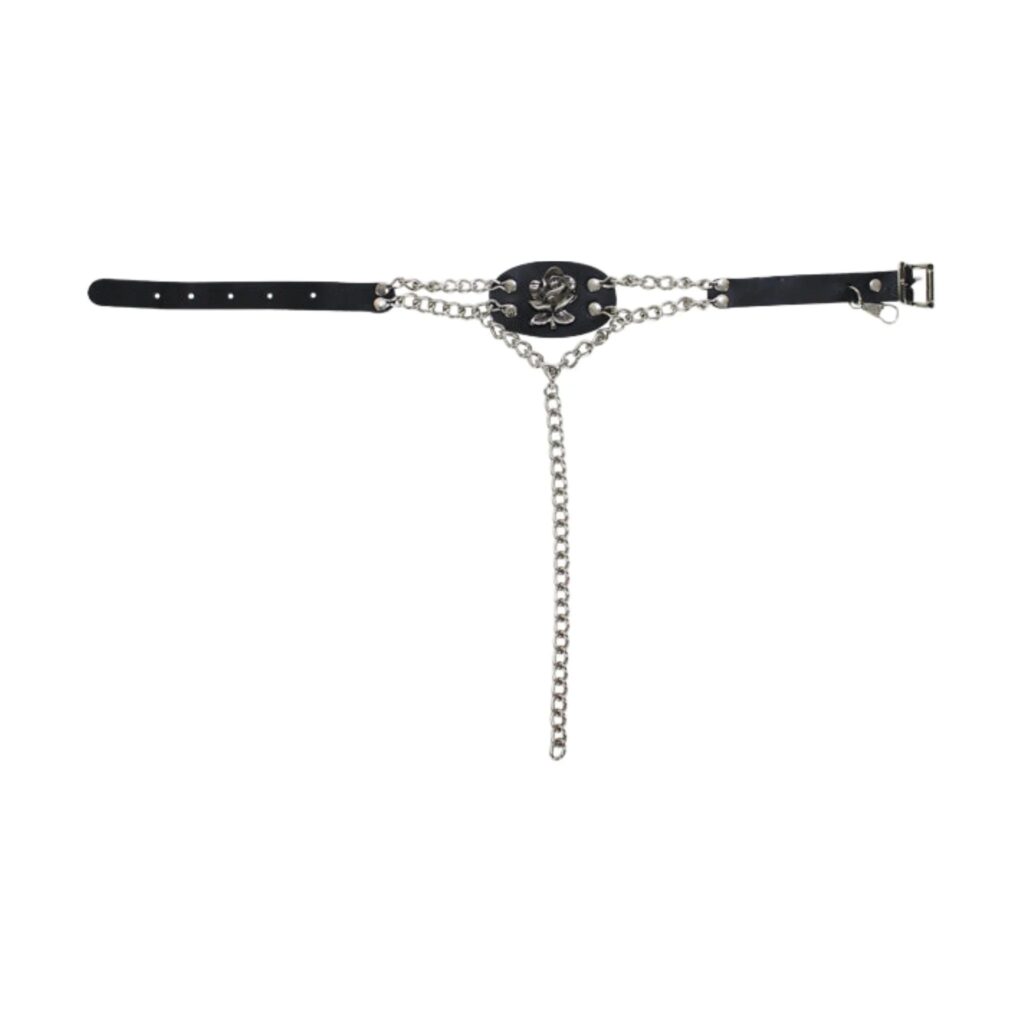 Chrome Rose Boot Chain