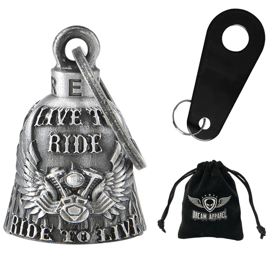 Motorcycle Bell Dream Apparel Eagle Wings V-Twin Engine Good Luck 3D