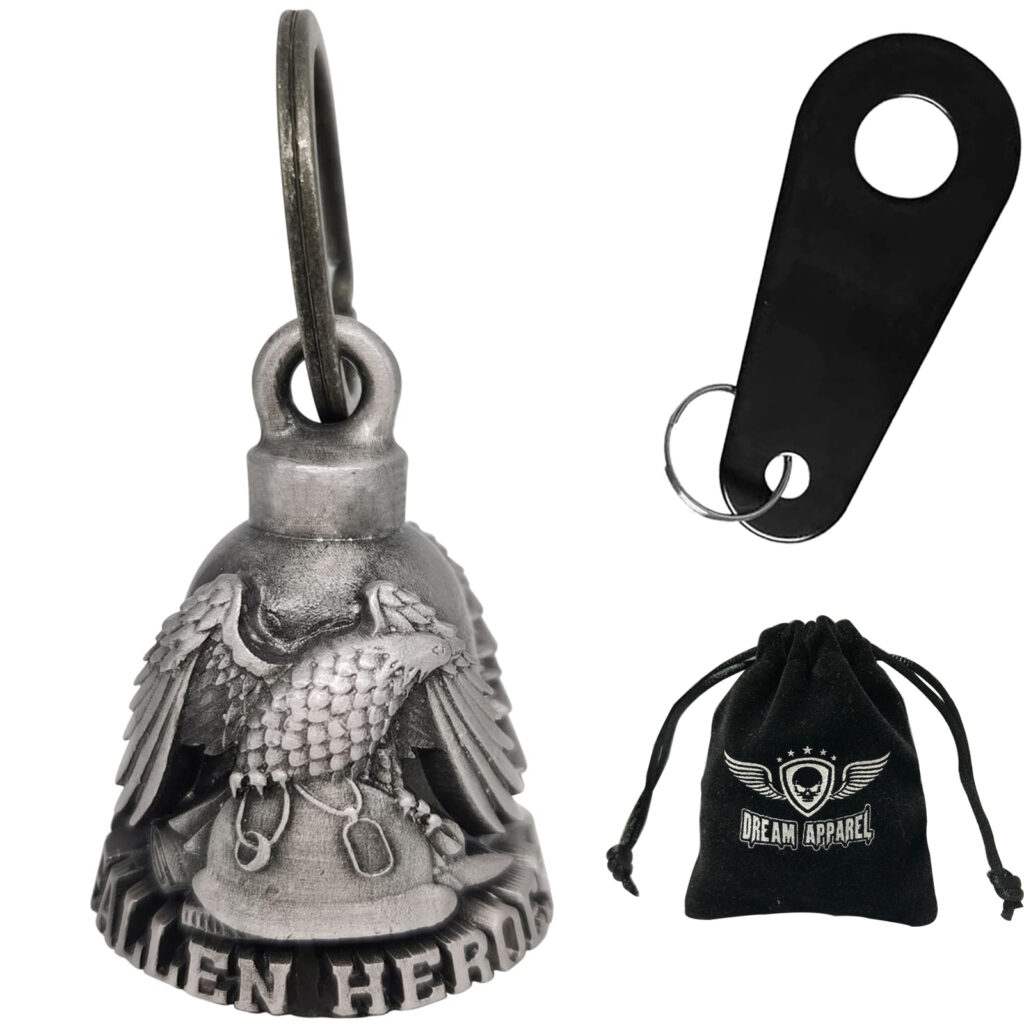 Motorcycle Bell Dream Apparel Fallen Hero Eagle Lightweight Magnesium Alloy