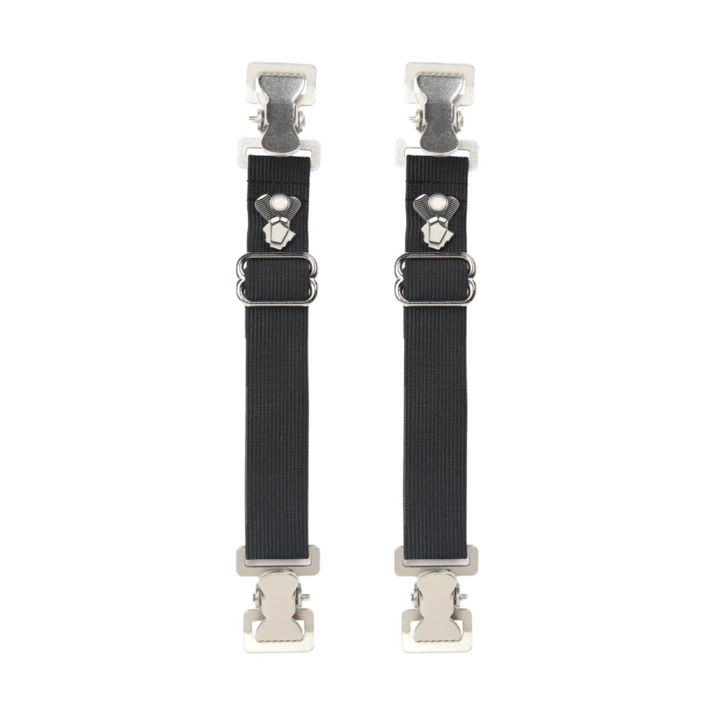 Boot Clips Heavy-Duty Alligator Teeth Engine Adjustable Elastic Straps