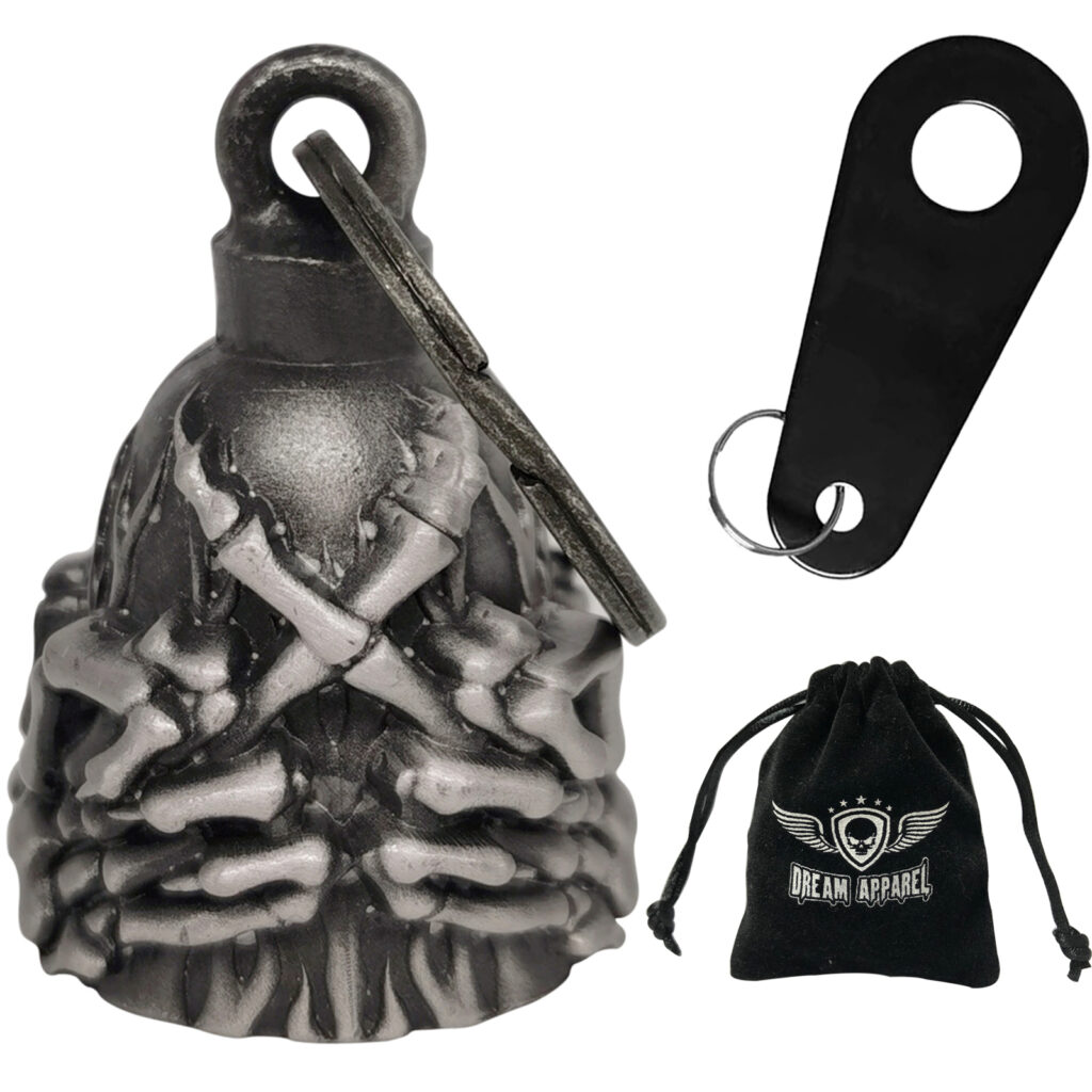 Motorcycle Bell Dream Apparel 3D Middle Finger Magnesium Alloy Lightweight