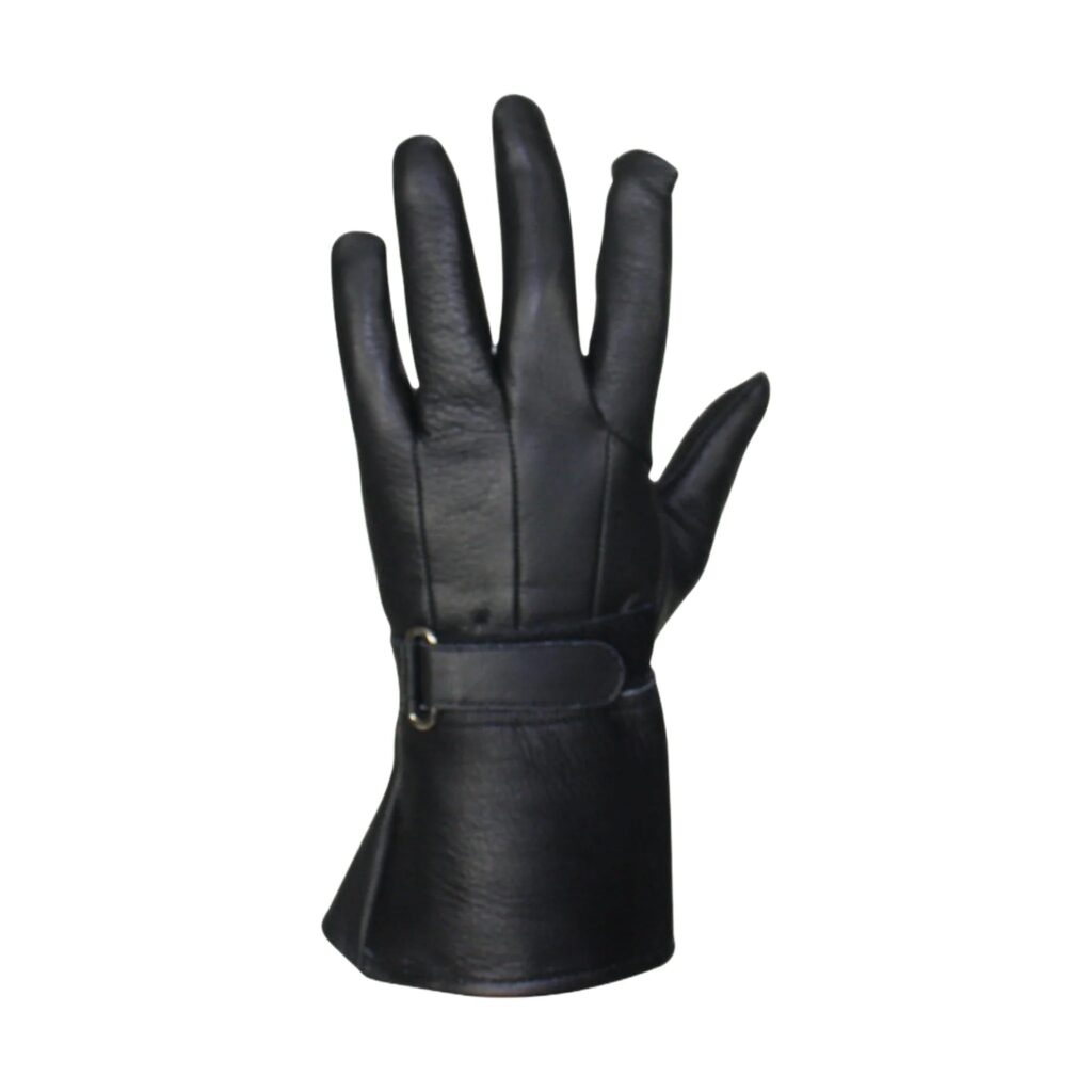 Full Finger Deer Skin Motorcycle Gloves