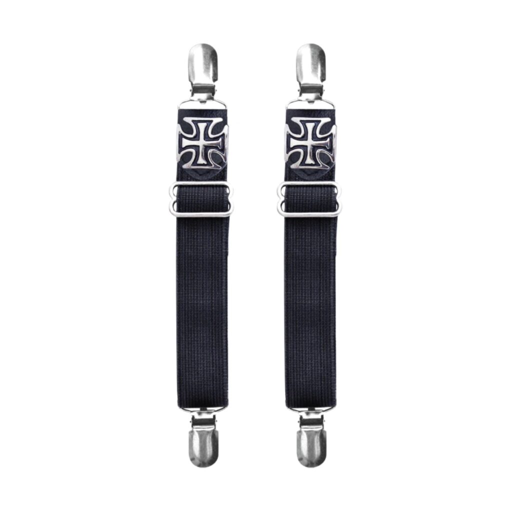Iron Cross Boot Clips