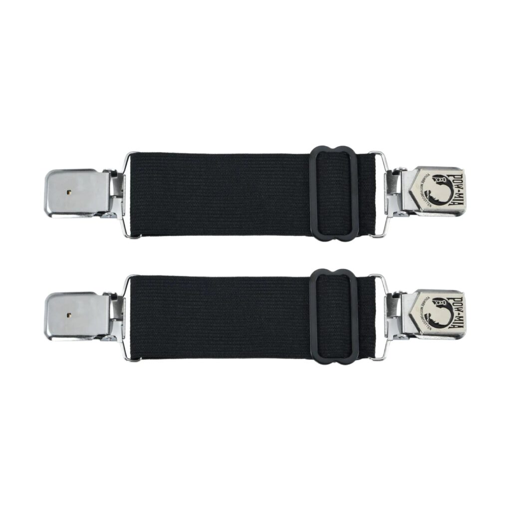 IronCross Alligator Silver Boot Clips