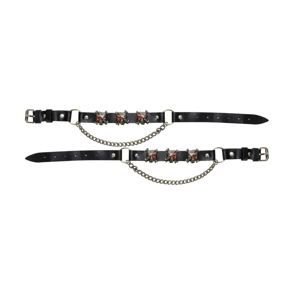 Pirate Skull Boot Chains