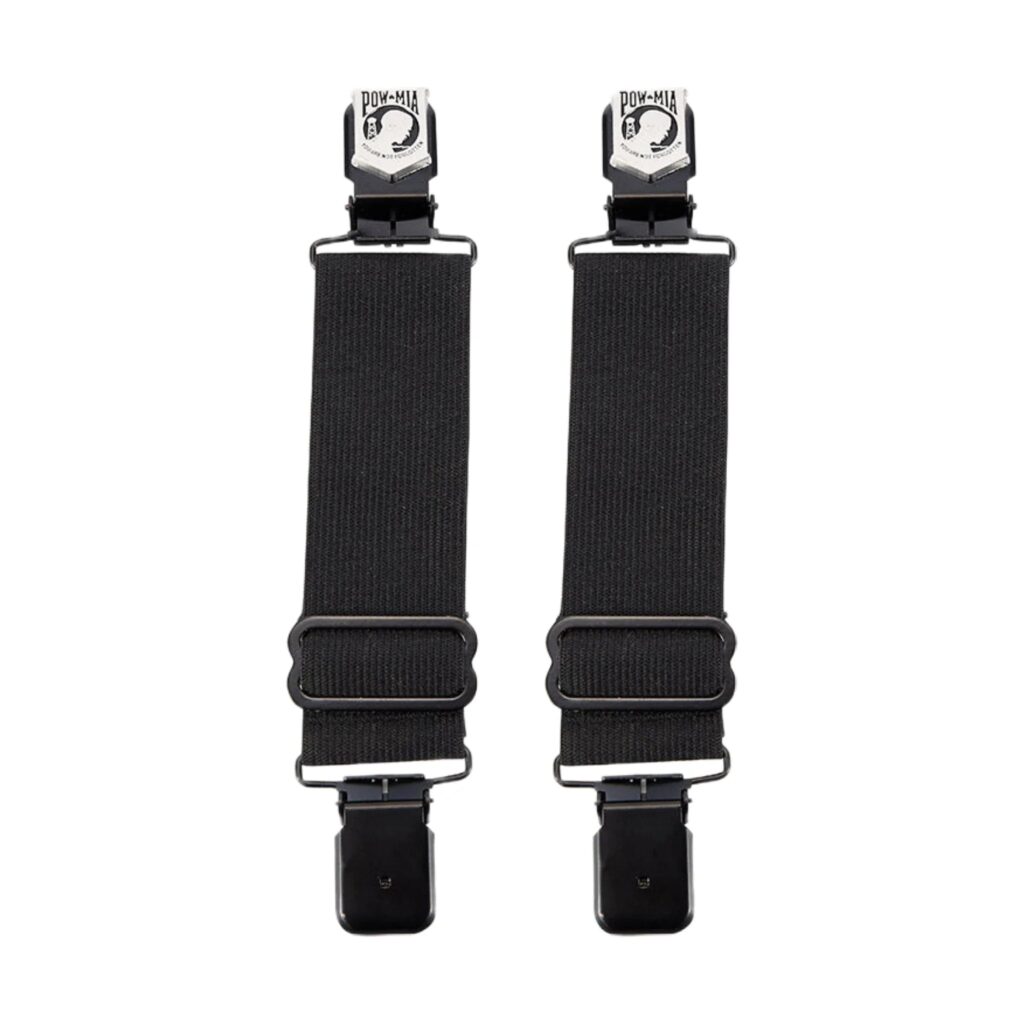 POW/MIA Alligator Boot Clips