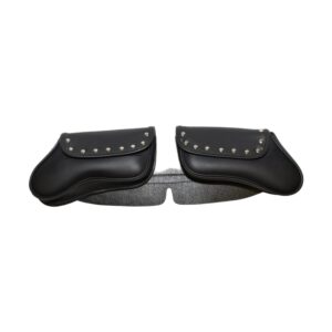 Studded Motorcycle Windshield Bag