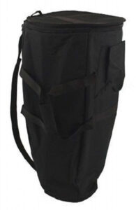 Deluxe Thick Padded 13.5 Inch Conga Gig Bag Zension Black Heavy Duty Nylon