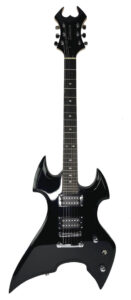 43 Inch Heavy Metal Electric Guitar 24-Fret Humbuckers Maple and Rosewood