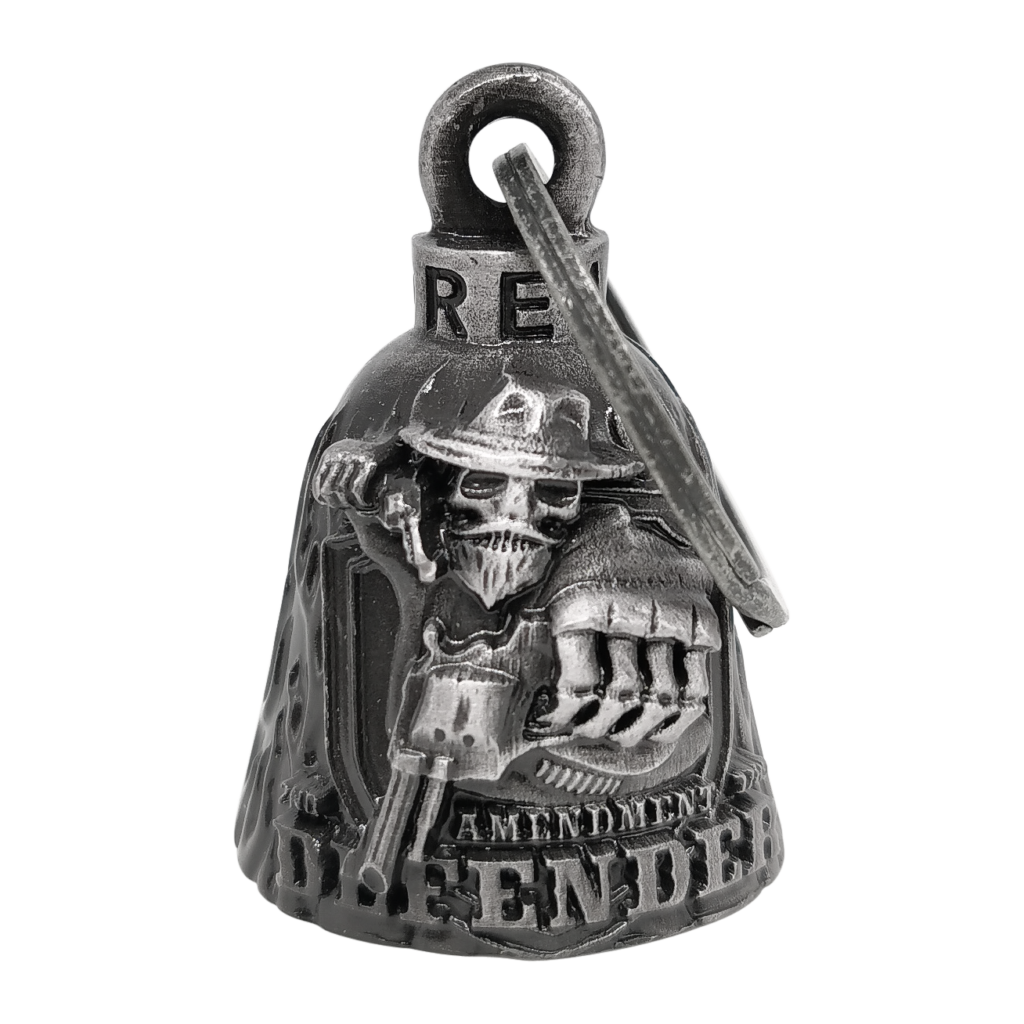 2nd Amendment Defender Motorcycle Bell Dream Apparel Lightweight Magnesium Alloy