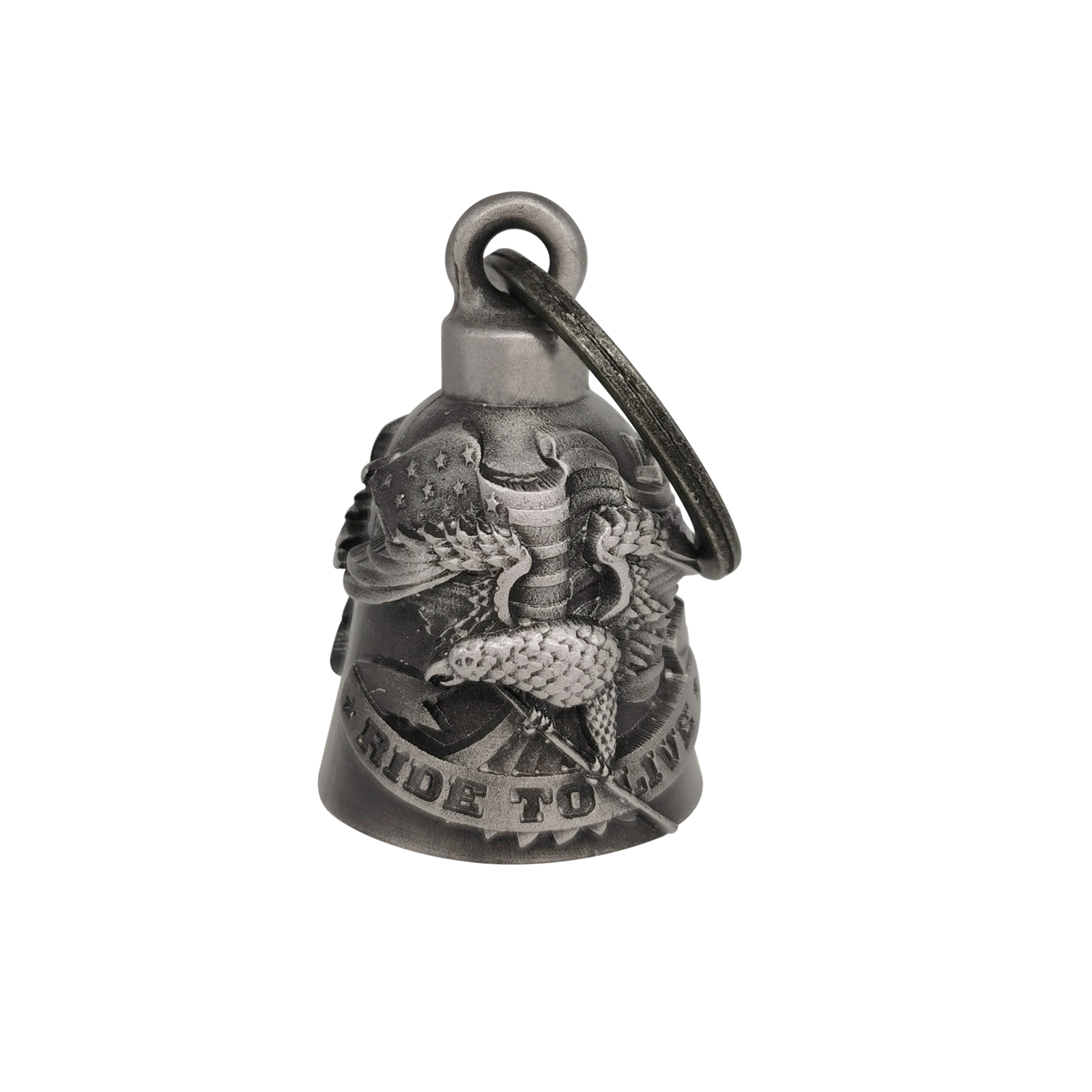Motorcycle Bell Dream Apparel Live to Ride Eagle 3D Magnesium Alloy Light - Image 2