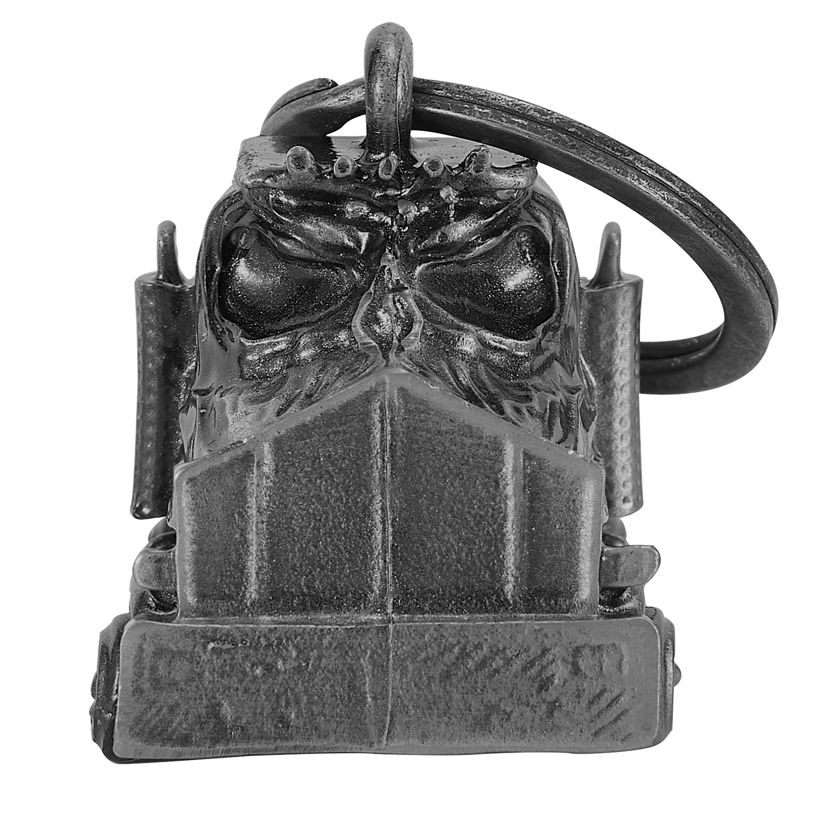 Motorcycle Bell Dream Apparel Semi Truck Skull Face Flames Zinc Alloy 1.7 Inch - Image 2