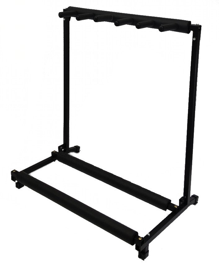 Multi 5 Guitar Stand Display Rack Padded Folding Acoustic & Electric Guitars - Image 2