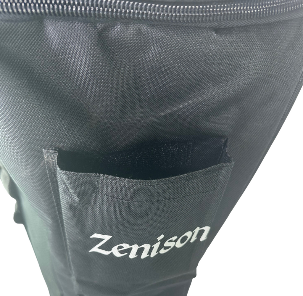 Zenison Deluxe Padded Djembe Latin Drum Carry Case Gig Bag Black Percussion Gear - Image 3