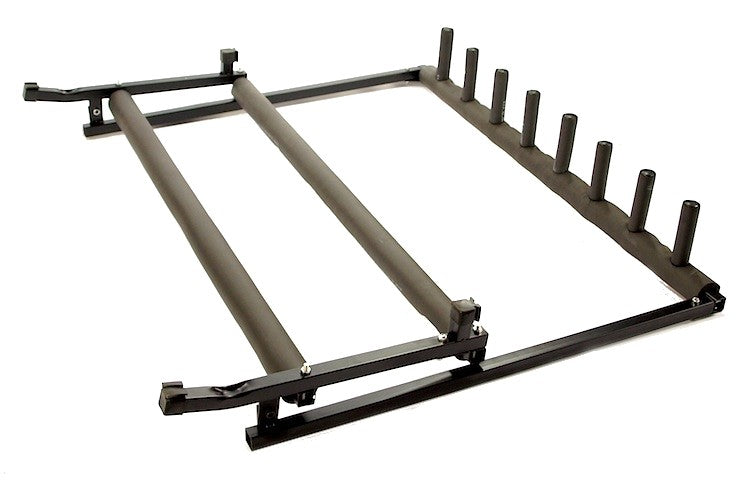 Zenison 7 Guitar Stand Folding Padded Instrument Organizer Display Rack - Image 3