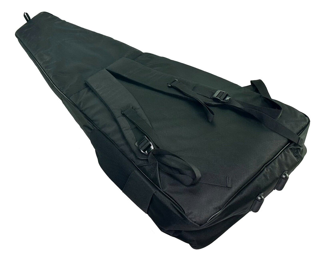 Zenison PADDED GIG BAG for LARGE BODY Electric Guitars Shoulder Straps 44" Black - Image 3