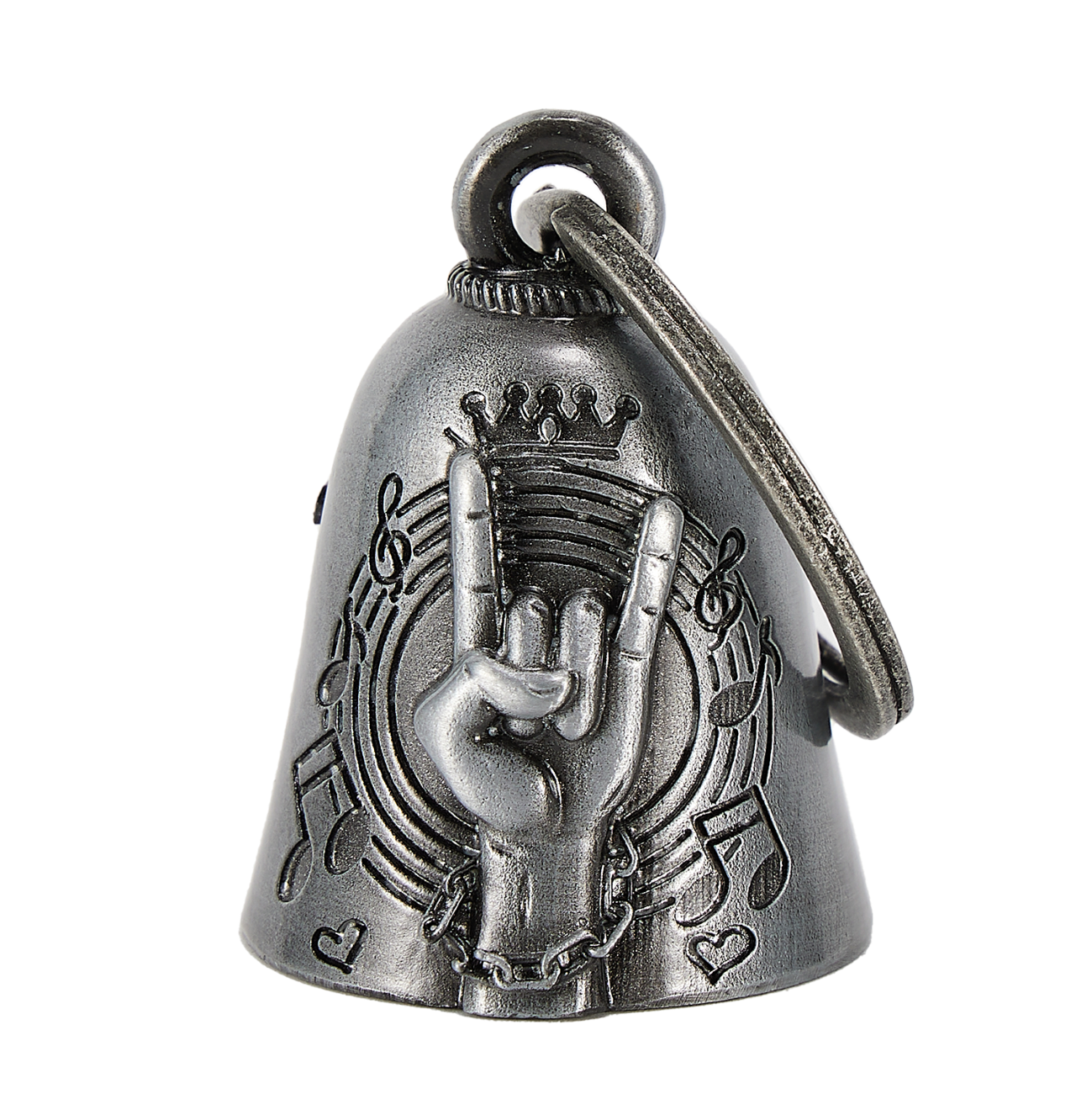 Motorcycle Bell Dream Apparel Flaming Guitar Magnesium Alloy Good Luck Charm - Image 3