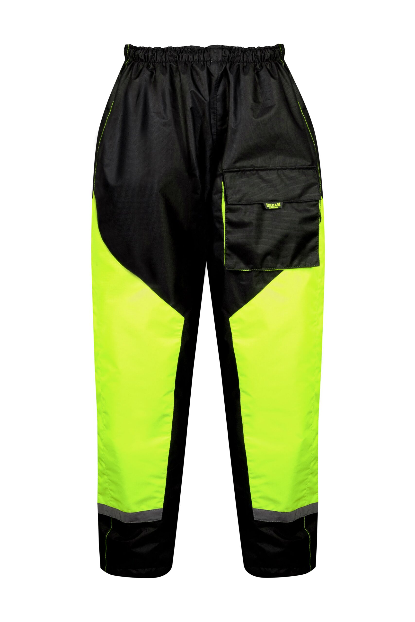 Rain Suit Dream Apparel 2-Piece Black Neon Waterproof Jacket Pants - Image 4